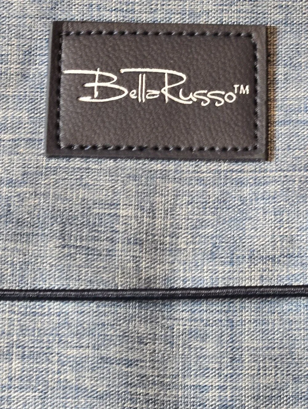 New! Belle Russo Insulated Backpack 18.75in Lught Blue Bottle Opener
